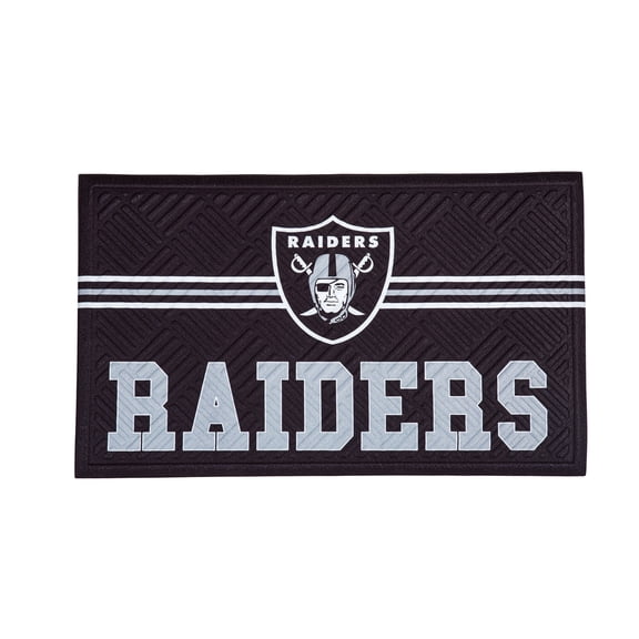 Las Vegas Raiders Embossed Door Mat