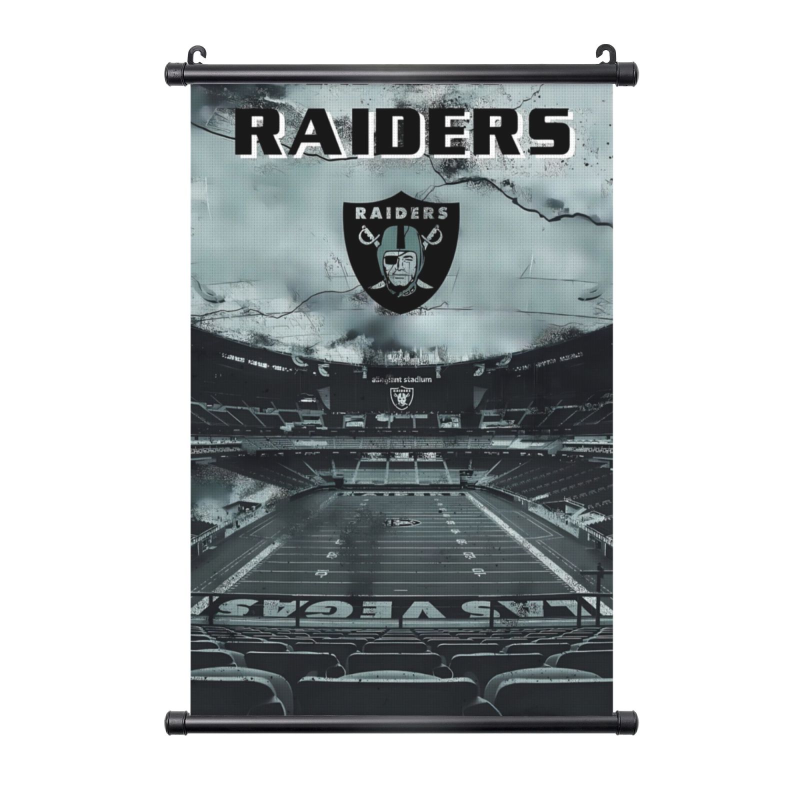 Las_Vegas_Raiders Football Team Custom Pvc Black Axis Hanging Painting