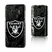 Las Vegas Raiders Galaxy Clear Paisley Design Case
