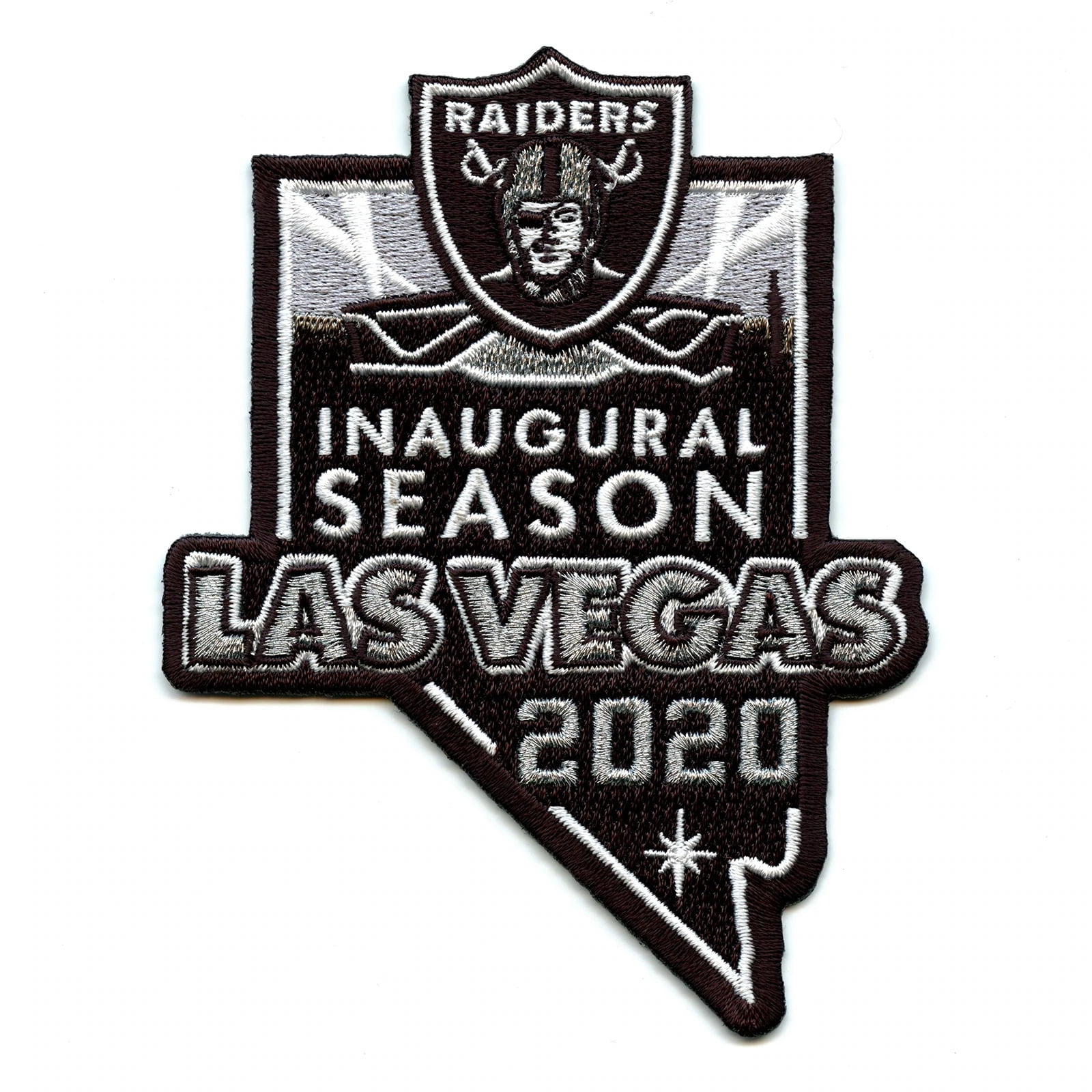 Las Vegas Raiders Inaugural Season Jersey Patch (2020)