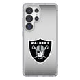 thumbnail image 1 of Las Vegas Raiders Linen Logo Galaxy Clear Case, 1 of 6