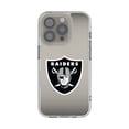 thumbnail image 1 of Las Vegas Raiders Linen Logo iPhone Clear Case, 1 of 6