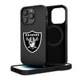 thumbnail image 1 of Las Vegas Raiders Linen Logo iPhone Magnetic Bump Case, 1 of 1