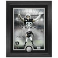 thumbnail image 1 of Highland Mint Maxx Crosby Las Vegas Raiders 13'' x 16'' Silver Coin Photo Mint, 1 of 1