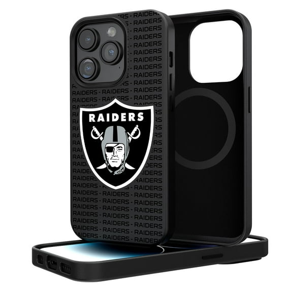 Las Vegas Raiders Primary Logo iPhone Magnetic Bump Case