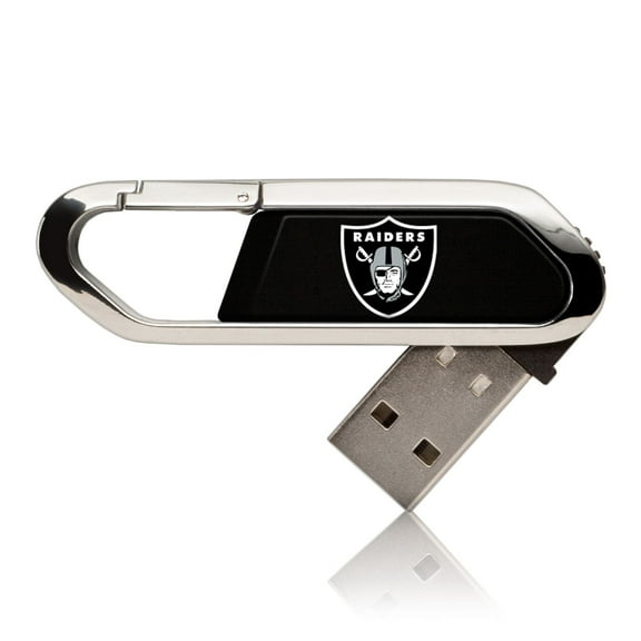 Las Vegas Raiders Solid Clip USB Flash Drive