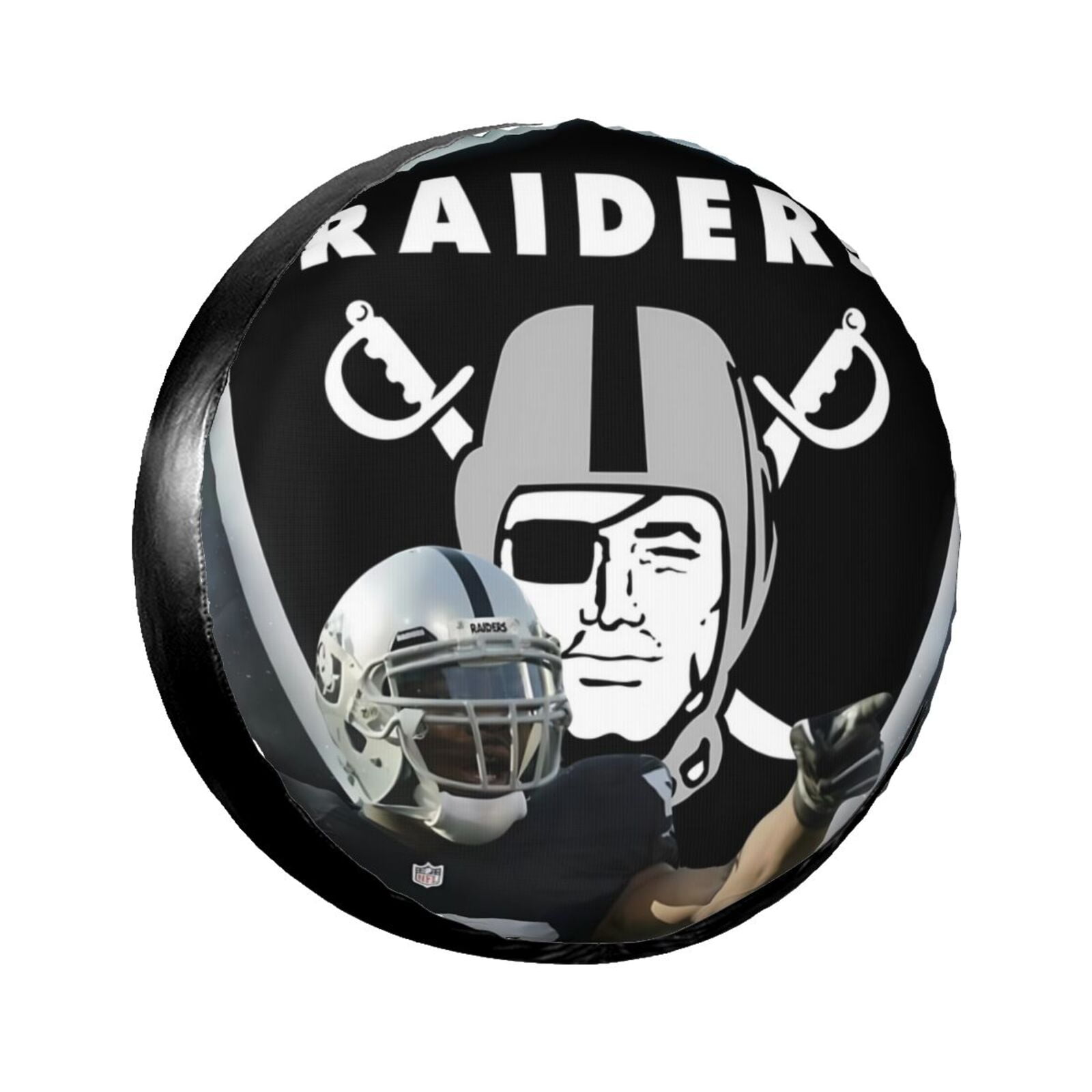 Las_Vegas_Raiders Spare Tire Cover Weatherproof Universal Wheel