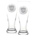thumbnail image 1 of Las Vegas Raiders Two-Piece Pilsner Set, 1 of 1