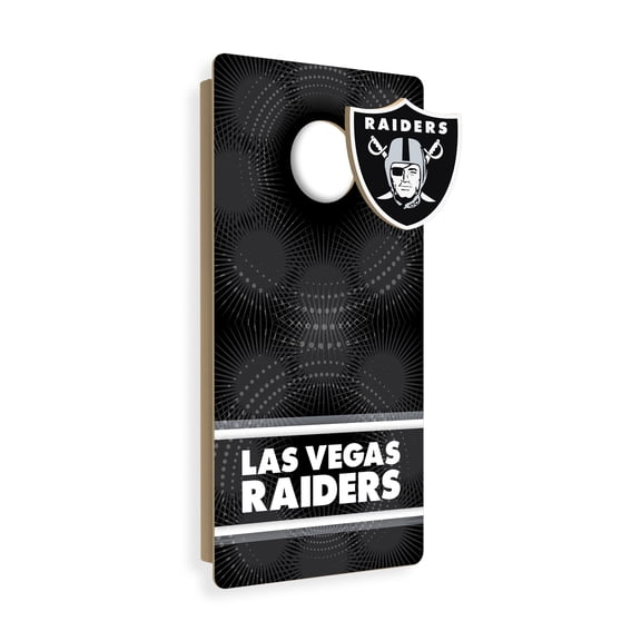 Las Vegas Raiders Wall Hanging Cornhole Board