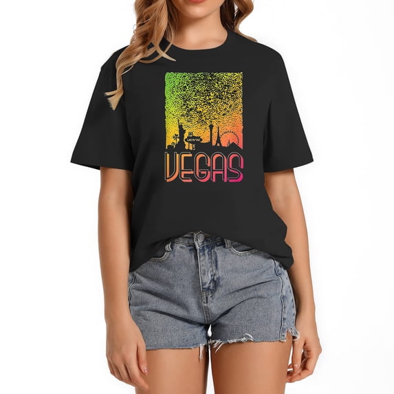 Las Vegas Skyline Cityscape City Metropole T-Shirt