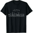 thumbnail image 1 of Las Vegas Skyline NV Pride Vintage Las Vegas Nevada T-Shirt, 1 of 4