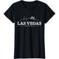 thumbnail image 1 of Las Vegas Skyline - Vintage Nevada Souvenir Gift T-Shirt, 1 of 3