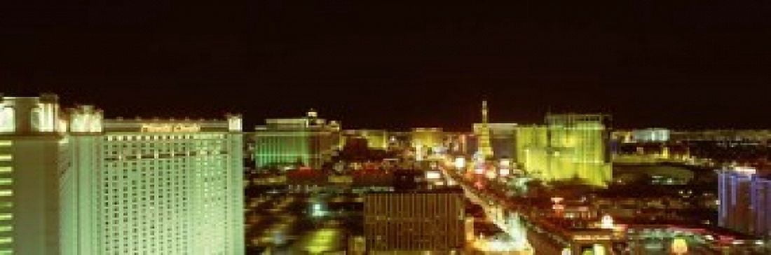 Las Vegas StripLas Vegas NV Canvas Art - Panoramic Images (37 x 12)