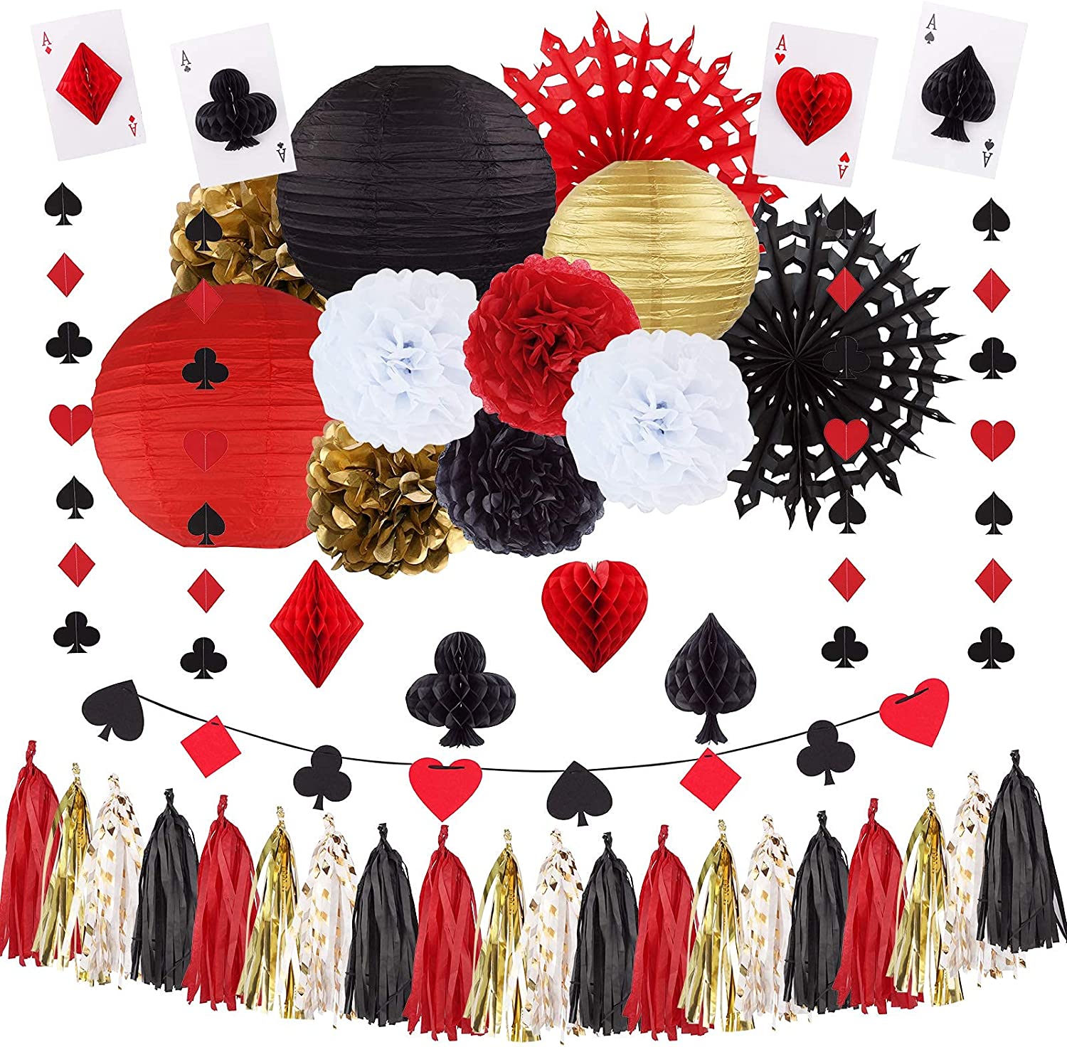 Las Vegas Theme Party Decorations Casino Theme Party Banner and Magic
