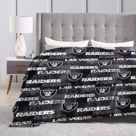 Las_Vegas Ultra-Soft Micro Fleece Throw Blanket Anti Allergic Warm Plush Carpet For Football Team Fans Gift Home Sofa Couch Office Dormitory Bed Car Camp Living Room Decoration All Season