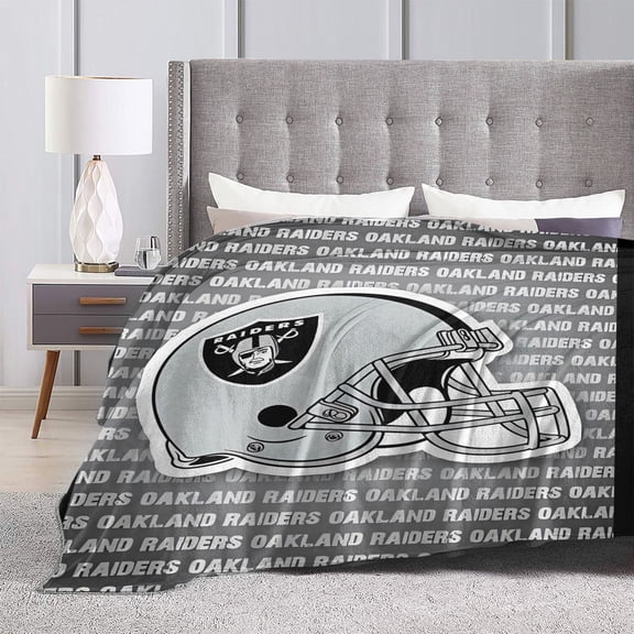 Las_Vegas Ultra-Soft Micro Fleece Throw Blanket Anti Allergic Warm Plush Carpet For Football Team Fans Gift Home Sofa Couch Office Dormitory Bed Car Camp Living Room Decoration All Season