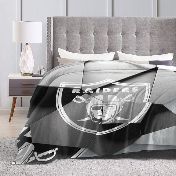 Las_Vegas Ultra-Soft Micro Fleece Throw Blanket Anti Allergic Warm Plush Carpet For Football Team Fans Gift Home Sofa Couch Office Dormitory Bed Car Camp Living Room Decoration All Season