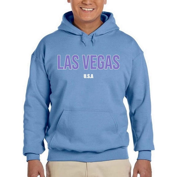 Las Vegas Varsity Style Hoodie Men -Image by Shutterstock, Male Large