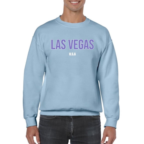Las Vegas Varsity Style Sweatshirt Men -Image by Shutterstock, Male Medium