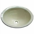 thumbnail image 1 of Lasalle Bristol 16156PWA 10 x 13 in. ABS Oval Lavatory Sink, White, 1 of 1