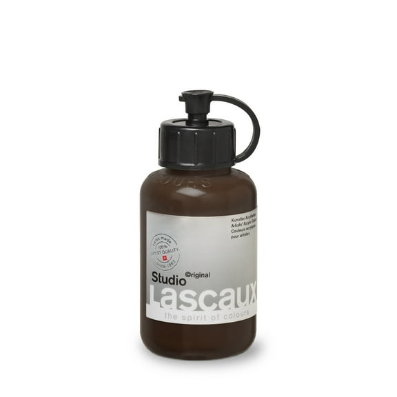 Lascaux Studio Acrylic, 85ml Bottle, Burnt Umber