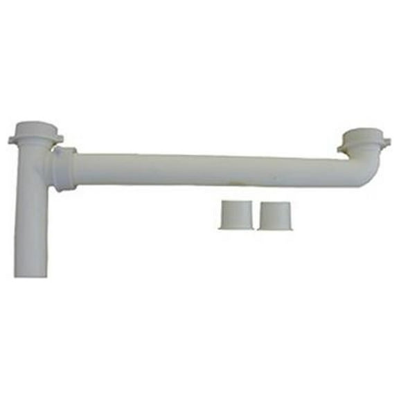 Lasco 03-4201 Kitchen Sink Outlet Drain, White Plastic, 1-1/2 O.D. x 16 In. - Quantity 4