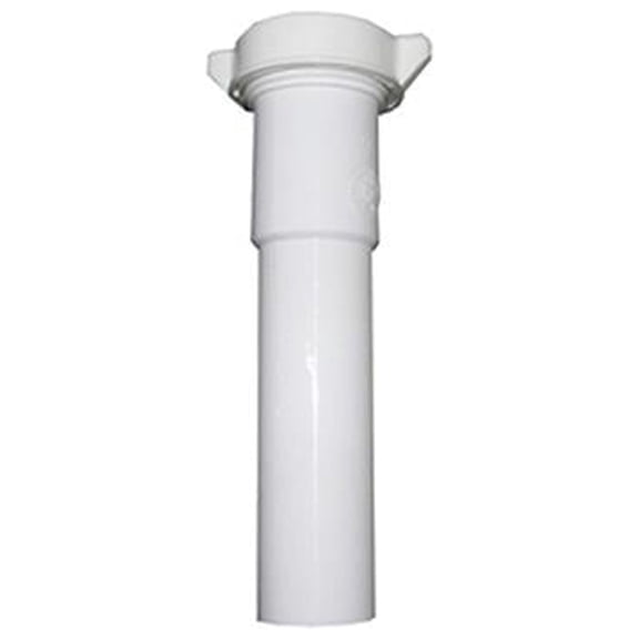 Lasco 03-4321 Lavatory/Kitchen Drain Extension Tube, White PVC - Quantity 6