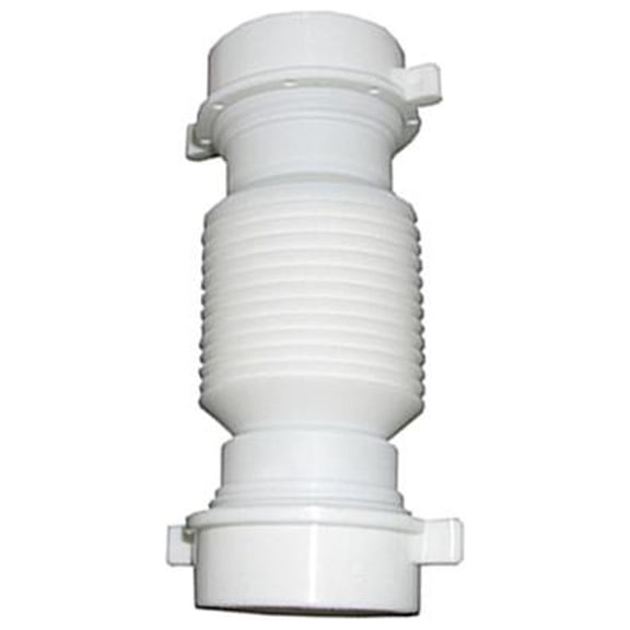 Lasco 03-4355 Plastic Flexible Universal Slip Coupling - Quantity 6
