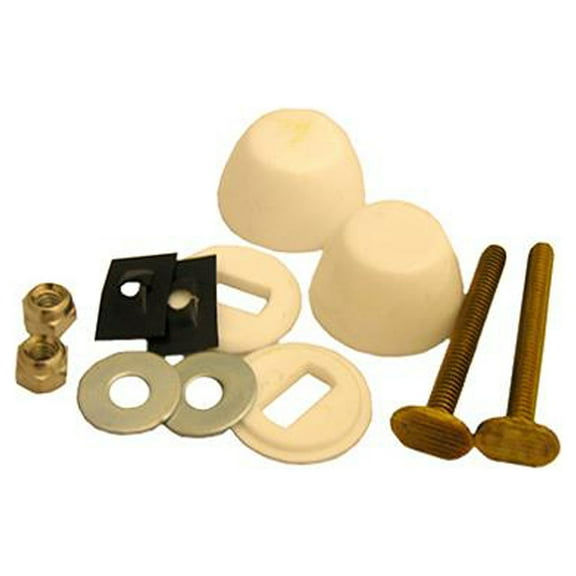 Lasco 04-3639 Toilet Closet Bolt Set, Code Brass, .25 x 2.25 In. - Quantity 6