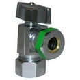 thumbnail image 1 of Lasco 06-9231 Angle Valve, Quarter Turn, Chrome, 5/8 In. O.D. Compression Inlet x 7/16 - 1/2 In. Slip Joint - Quantity 6, 1 of 1