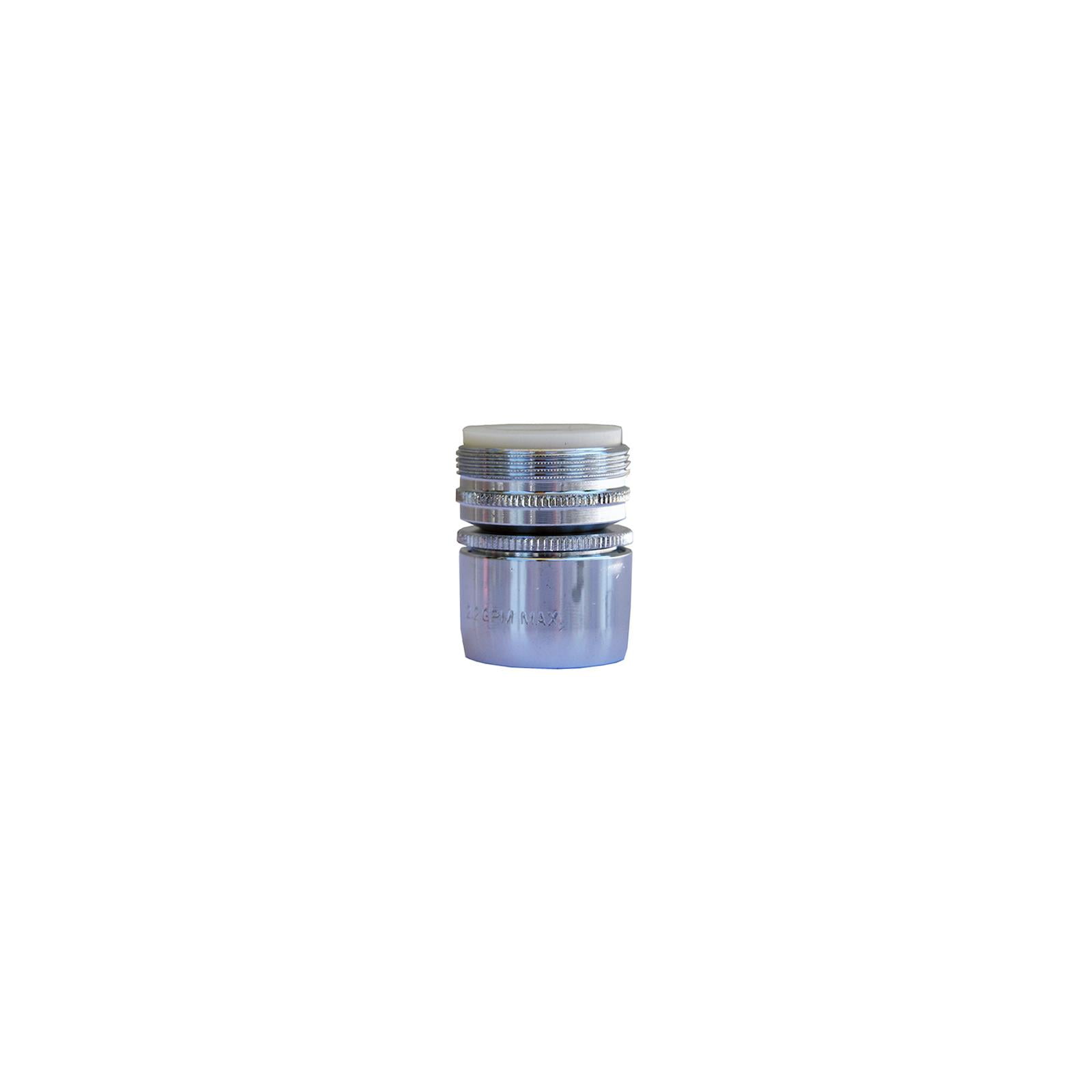 Lasco 09-9927 Swivel Spray Aerator, Chrome, 15/16 MPT x 55/64 In. FPT x 27 Thread - Quantity 6