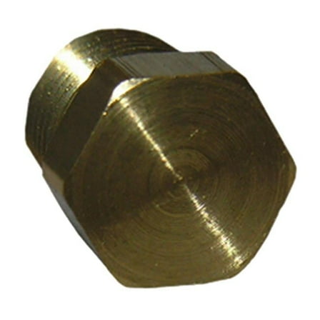 Lasco 1/8 In. MPT Brass Hex Head Plug 17-9163