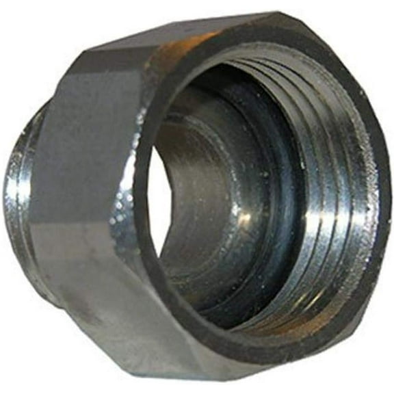Lasco 10-0051 1/2-Inch Male Iron Pipe by Female Ballcock Water Supply Flex Connection Adapter