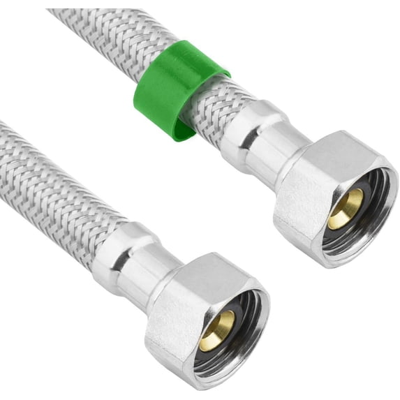 Lasco 10-0425 1/2" IPS x 1/2" IPS x 24" Water Supply Connector