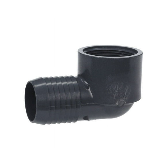 Lasco 1407015RMC Poly Female Pipe Thread Insert Elbow, 1-1/2 Inch