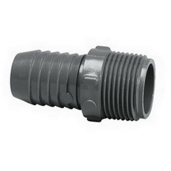PVC Adapter, Insert x MNPT, 1 in Pipe Size 1436-010