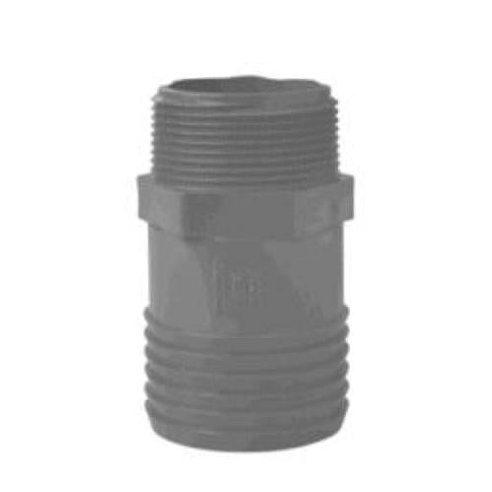 Lot De 12 Raccords Hexagonaux PVC Filetés G3/4 Mâle-mâle - Pour Plomberie, Neufs