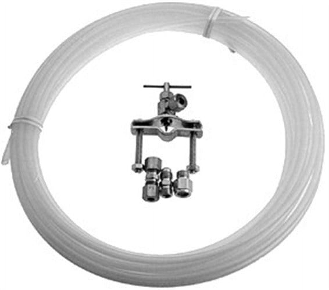 Larsen Supply Lasco 25 Ft. x 1/4 In. Poly Tubing Ice Maker Installation Kit 17-0951 — Home & Garage Storage, Stackable Design