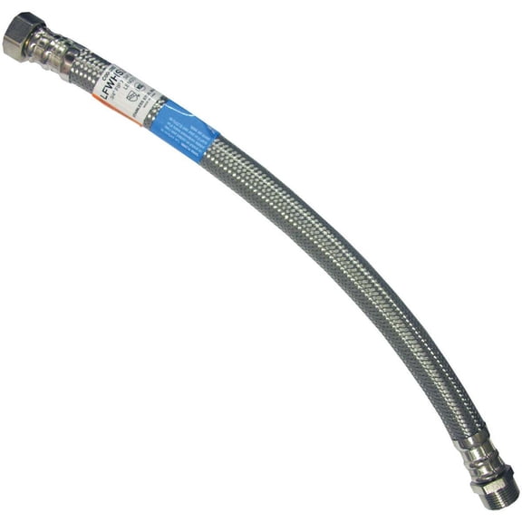 Lasco 3/4 In. FIP X 3/4 In. MIP X 18 In. L Water Heater Connector 10-1346