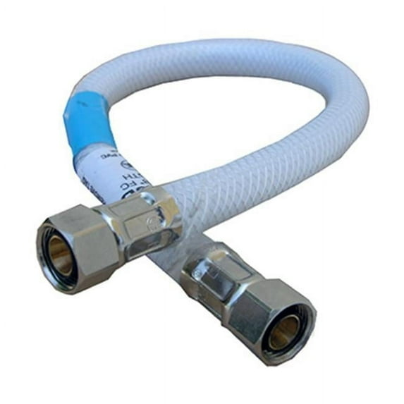 Lasco 3/8 In. C x 3/8 In. C X 12 In. L Braided Poly Vinyl Faucet Connector