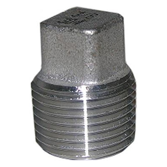 Lasco 32-2983 Stainless Steel Pipe Plug, 1/4 In. - Quantity 6