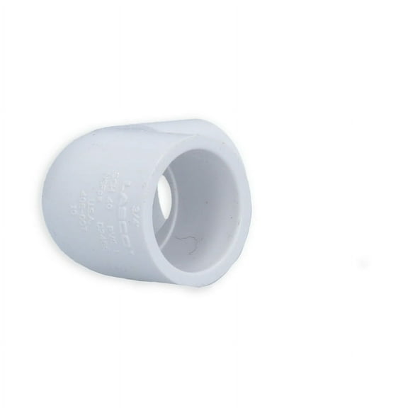 PVC Elbow, 90 Degrees, Socket x Socket, 3/4 in Pipe Size