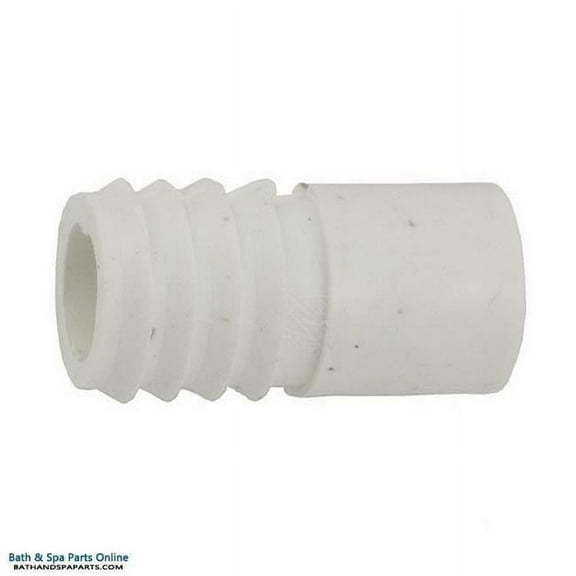 Lasco 425-1000 0.75 RB x 0.5 in. SPG Ribbed Barb Adapter PVC Fitting
