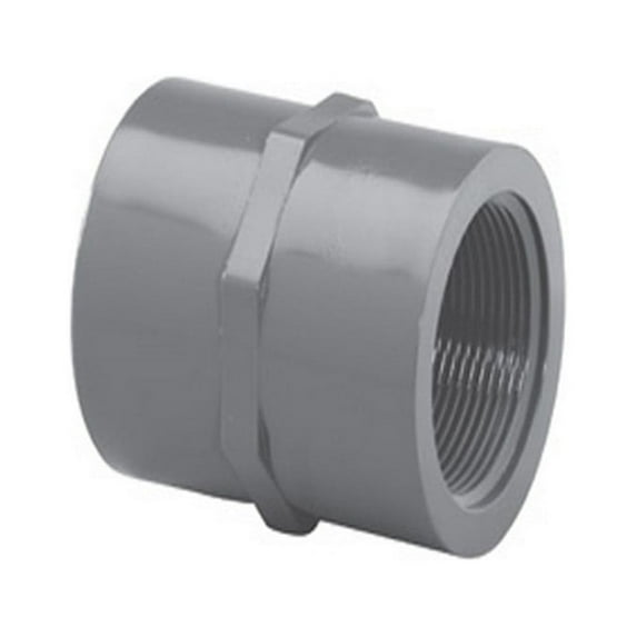 Lasco 835-007 0.75"Slip x 0.75"FPT Schedule 80 PVC Female Adapter 835-0
