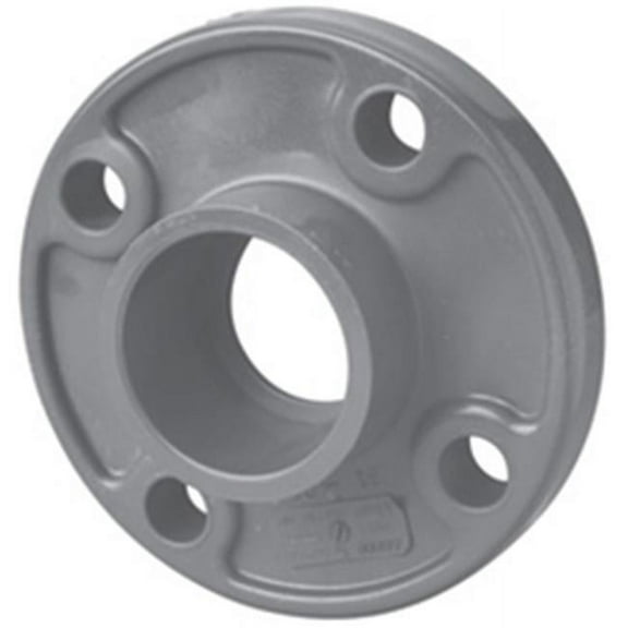Lasco 851-040 4"Slip Schedule 80 PVC Solid Style Flange 851-04