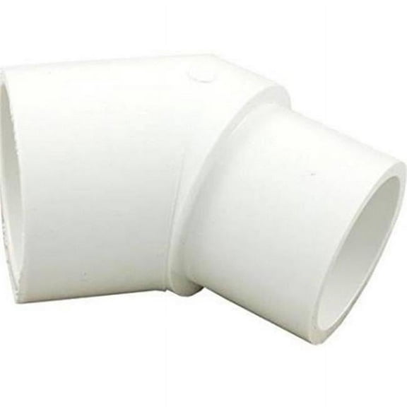 Lasco Fittings 1.5 in. 45 deg Street PVC Elbow Fitting