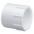 thumbnail image 1 of Lasco Fittings 435007BC 0.75 in. Female Adapter Slip x FPT PVC Socket, White - 50 per Box, 1 of 2