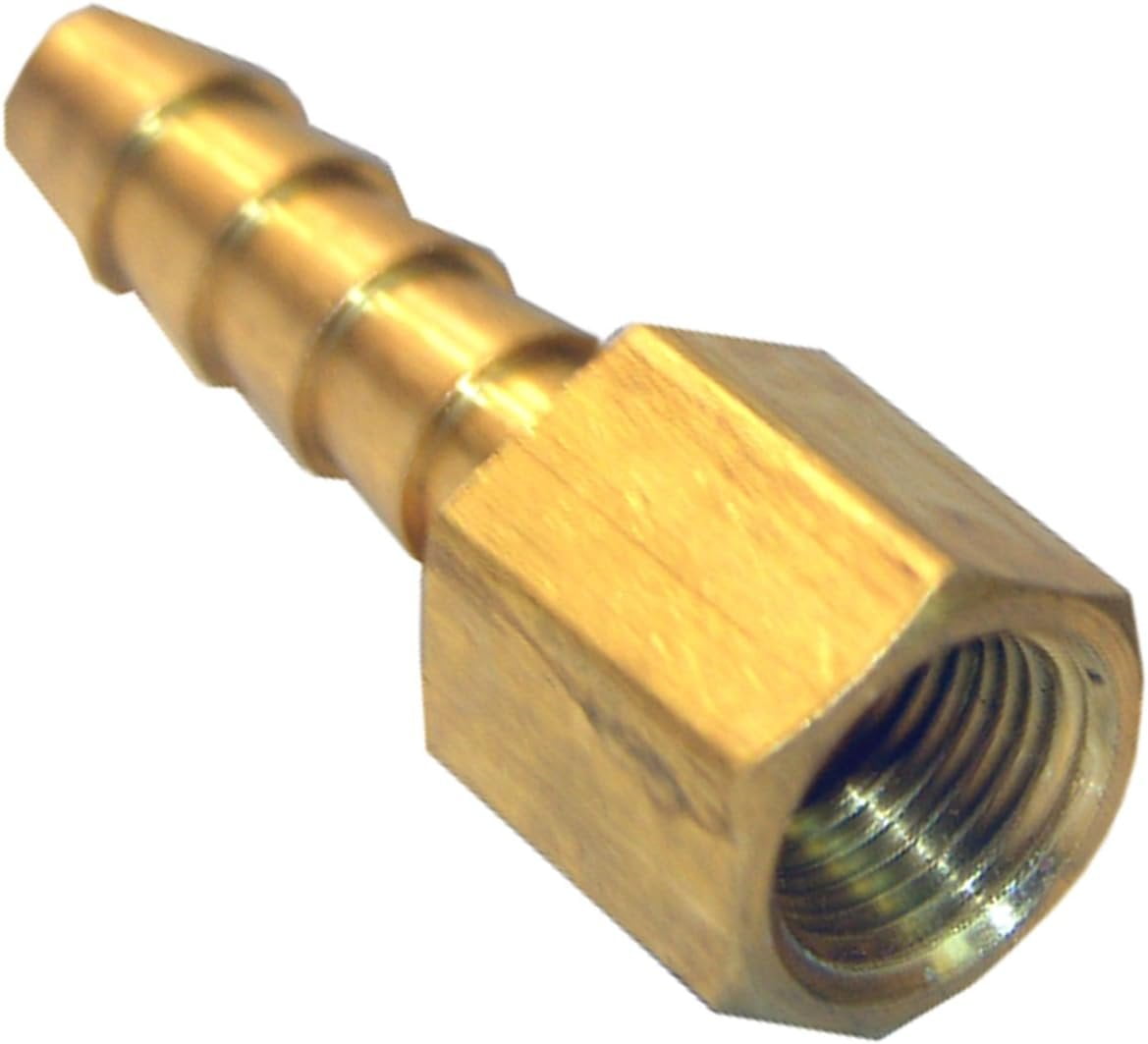 Lasco Fittings Brass Adapter 1/8 Inch Female Pipe Thread to 1/8 Inch ...