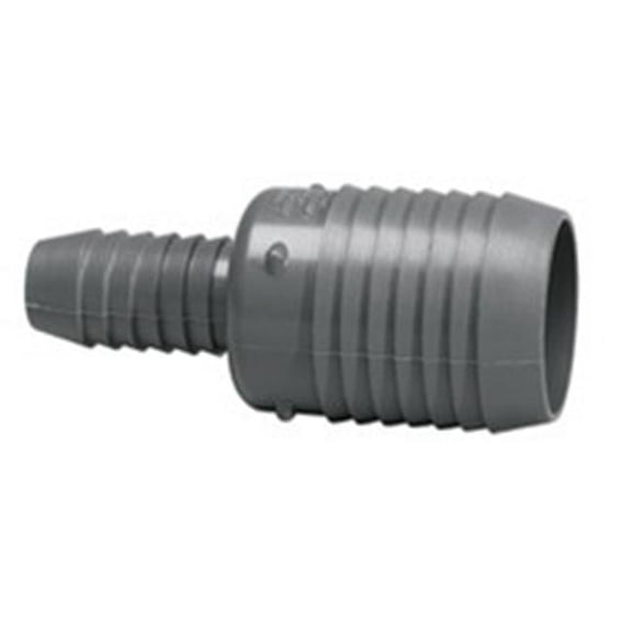 PVC Coupling, Insert, 2 in x 1 1/2 in Pipe Size 1429-251