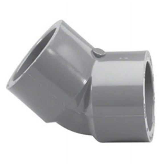Lasco Fittings PV817020 2 in. Socket 45 Elbow